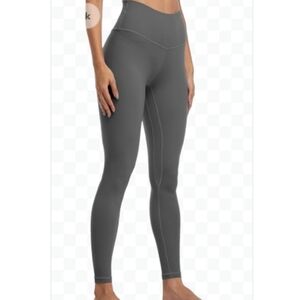 ColorfulKoala Gray High Waisted Yoga Pants Sz Small